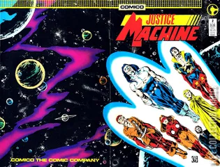 Cover for Justice Machine #2
