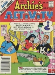Archie's Activity Comics Digest Magazine #3