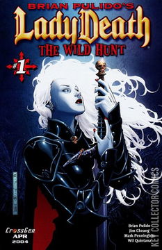 Variant Cover for Lady Death: The Wild Hunt #1