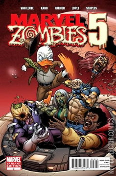 Variant Cover for Marvel Zombies 5 #2