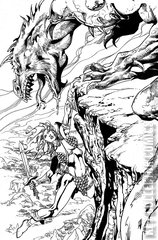 Variant Cover for Killing Red Sonja #5