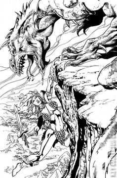 Variant Cover for Killing Red Sonja #5