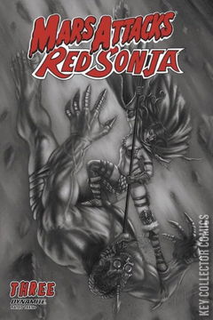 Variant Cover for Mars Attacks / Red Sonja #3