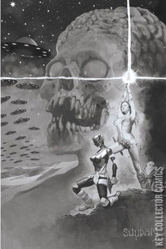 Variant Cover for Mars Attacks / Red Sonja #3