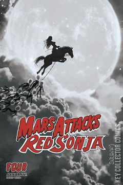 Variant Cover for Mars Attacks / Red Sonja #4