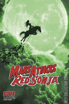 Variant Cover for Mars Attacks / Red Sonja #4
