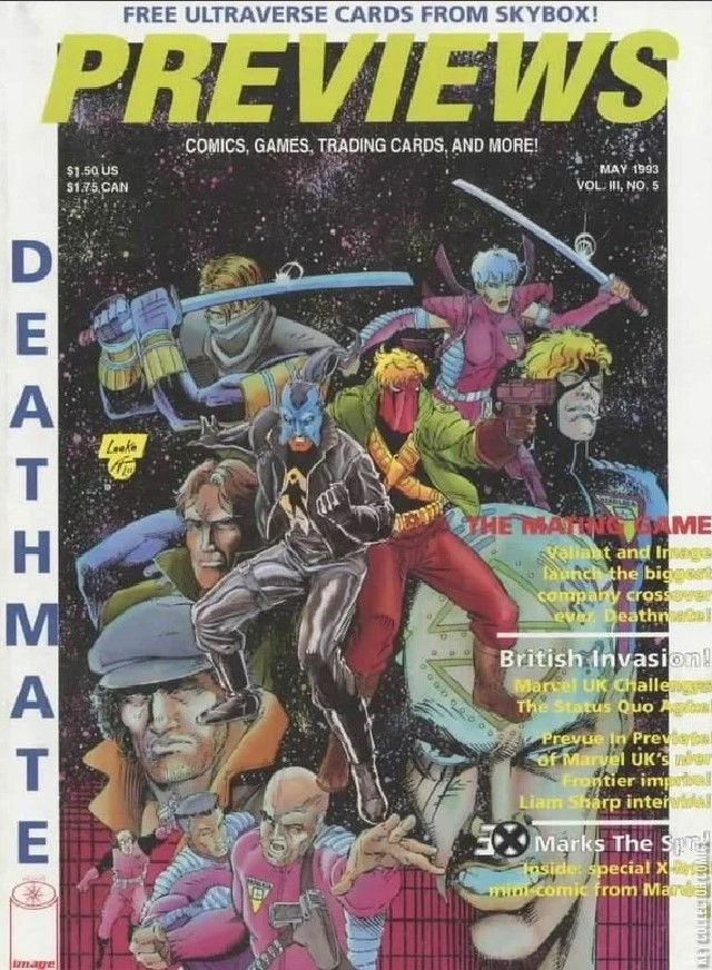 Previews 5 Published May 1993 Key Collector Comics