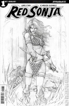 Variant Cover for Red Sonja #1