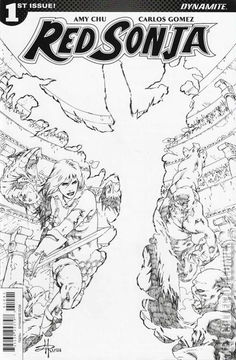 Variant Cover for Red Sonja #1