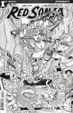 Variant Cover for Red Sonja #1