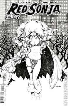Variant Cover for Red Sonja #2