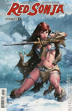Variant Cover for Red Sonja #2