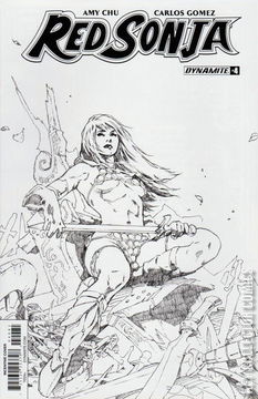 Variant Cover for Red Sonja #4