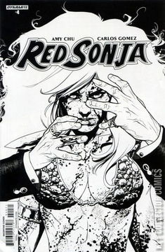 Variant Cover for Red Sonja #4