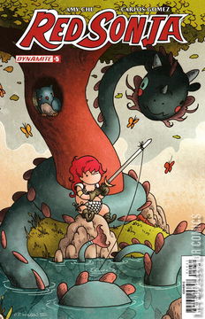 Variant Cover for Red Sonja #5