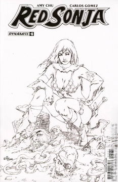 Variant Cover for Red Sonja #6