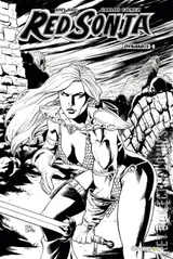 Variant Cover for Red Sonja #8