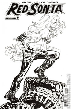 Variant Cover for Red Sonja #8