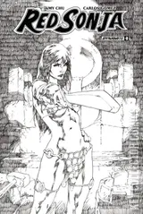 Variant Cover for Red Sonja #8