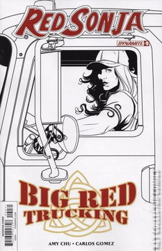 Variant Cover for Red Sonja #9