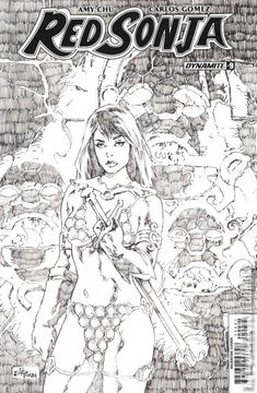 Variant Cover for Red Sonja #9