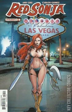 Variant Cover for Red Sonja #10