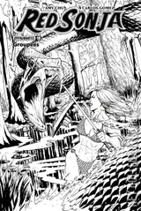 Variant Cover for Red Sonja #10