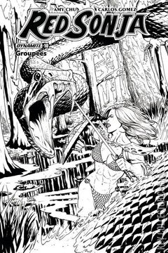 Variant Cover for Red Sonja #10