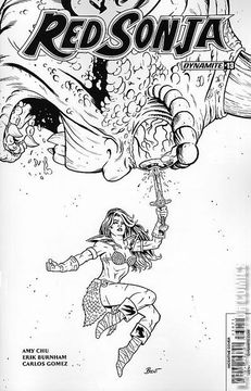 Variant Cover for Red Sonja #13