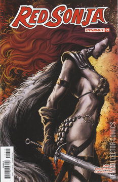 Variant Cover for Red Sonja #21
