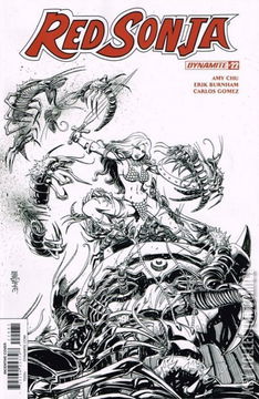 Variant Cover for Red Sonja #22