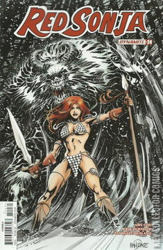 Variant Cover for Red Sonja #24