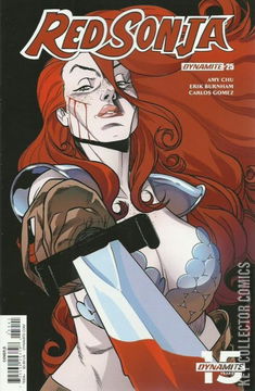 Variant Cover for Red Sonja #25