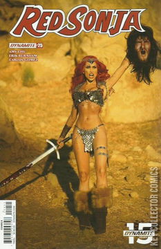 Variant Cover for Red Sonja #25
