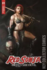 Variant Cover for Red Sonja: Birth of the She-Devil #1