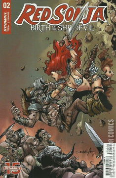 Variant Cover for Red Sonja: Birth of the She-Devil #2