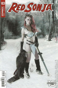 Variant Cover for Red Sonja: Birth of the She-Devil #3