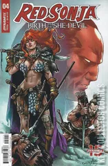 Variant Cover for Red Sonja: Birth of the She-Devil #4