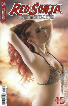Variant Cover for Red Sonja: Birth of the She-Devil #4