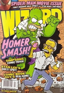 Variant Cover for Wizard: Official Comic Book Pocket Price Guide #128