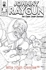 Variant Cover for Johnny Raygun Quarterly #3