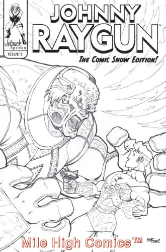 Variant Cover for Johnny Raygun Quarterly #3