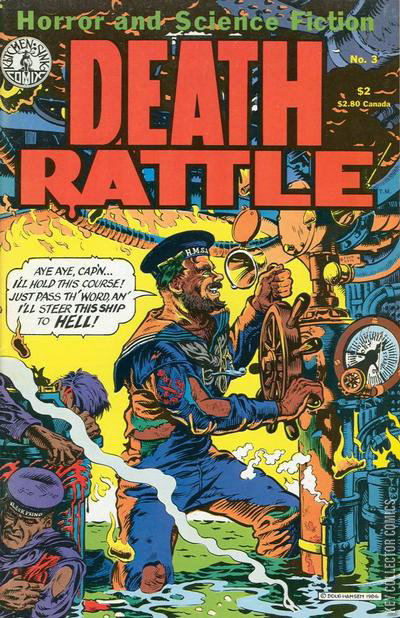 Death Rattle Motorcycle Death Rattle #3 Published February 1986 | Key Collector