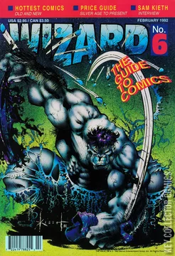 Variant Cover for Wizard: Official Comic Book Pocket Price Guide #6