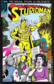 Variant Cover for Stupidman: Burial for a Buddy #1