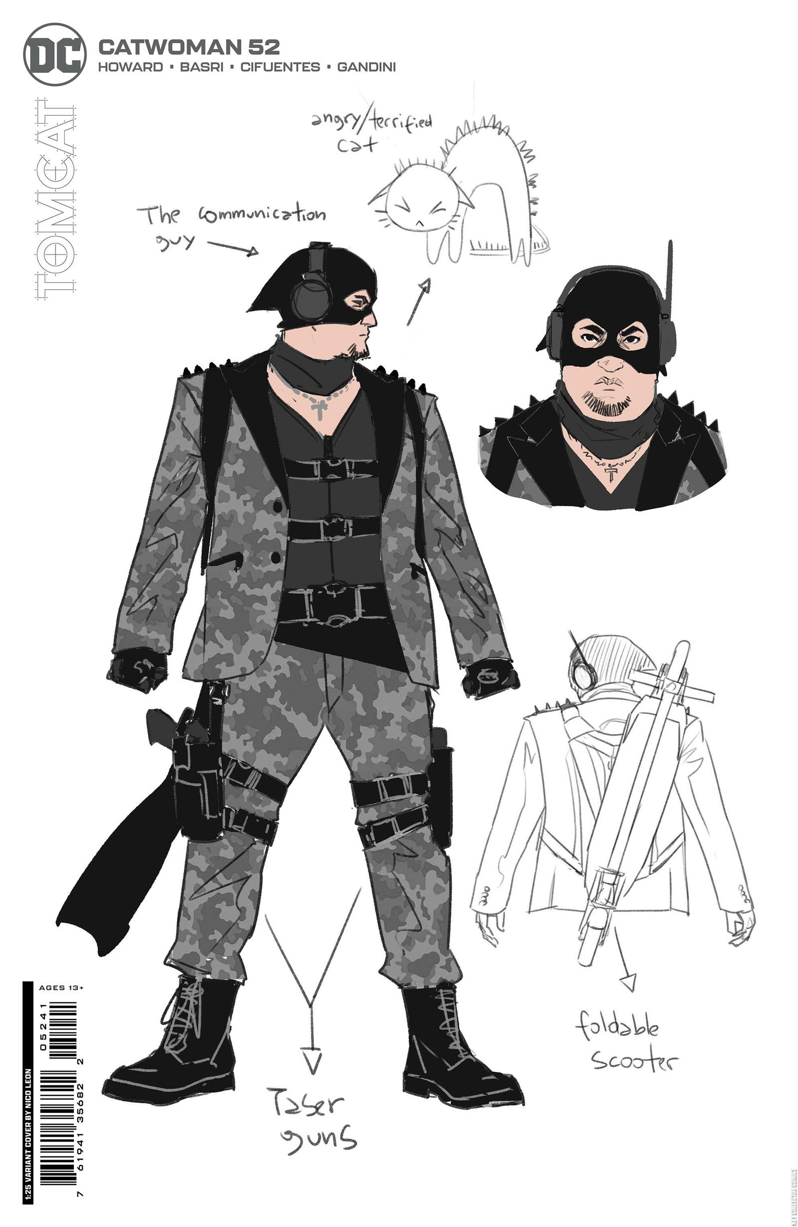 Variant Cover for Catwoman #52