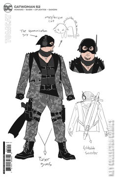 Variant Cover for Catwoman #52
