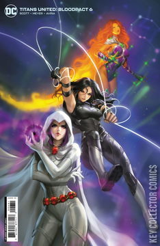 Variant Cover for Titans United: Bloodpact #6