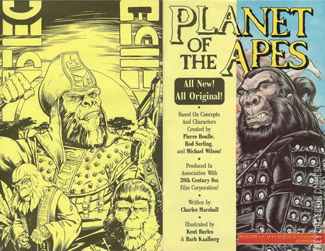Variant Cover for Planet of the Apes #1