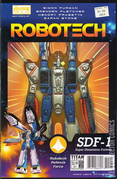 Variant Cover for Robotech #21